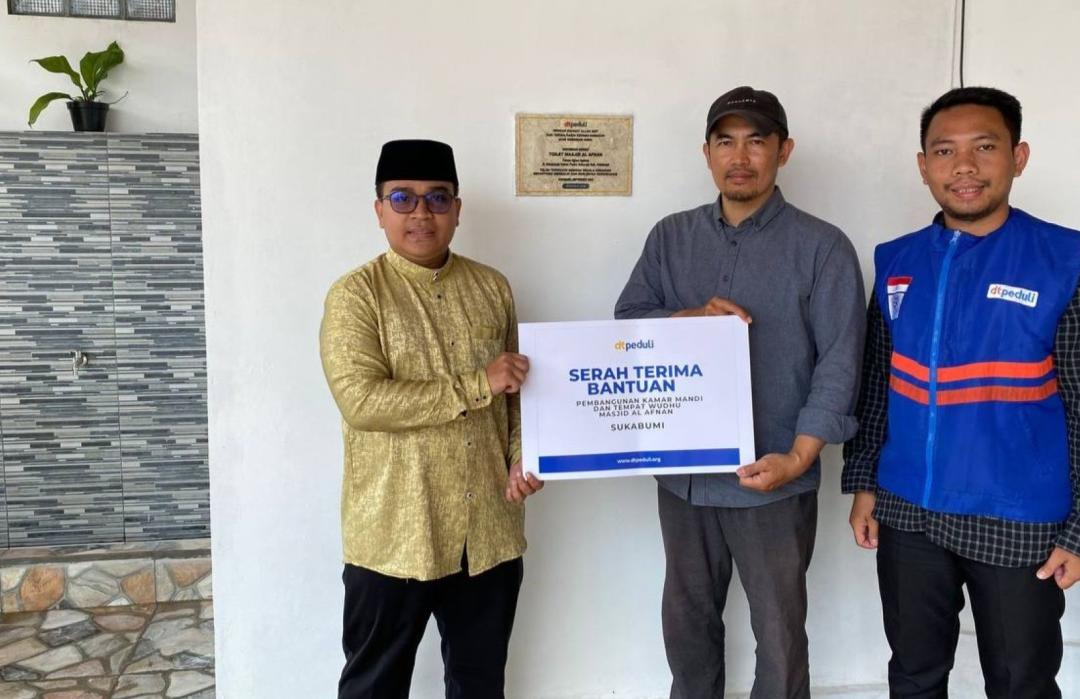 Construction of bathroom and ablution facilities at Al Afnan Mosque, Sukabumi