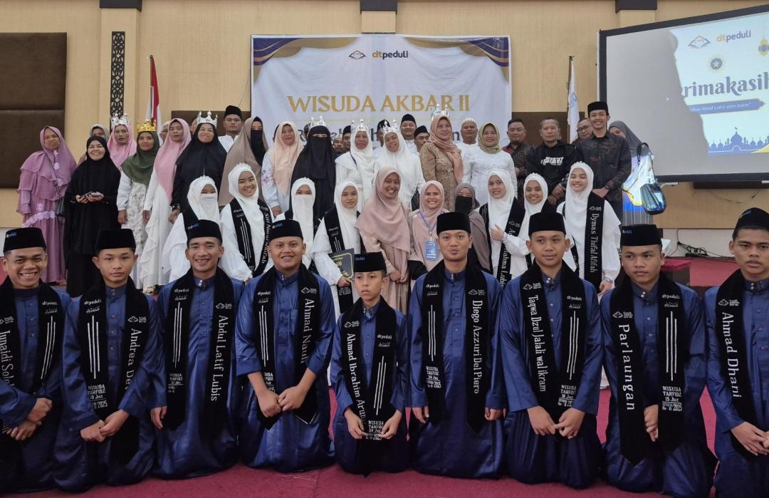 Graduation ceremony of the Qur’an Memorization Program in Padang