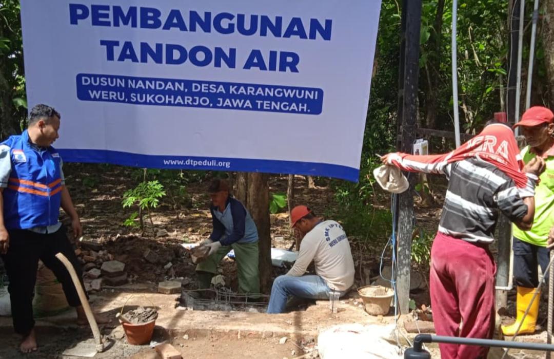 Water Reservoir Construction in Sukoharjo
