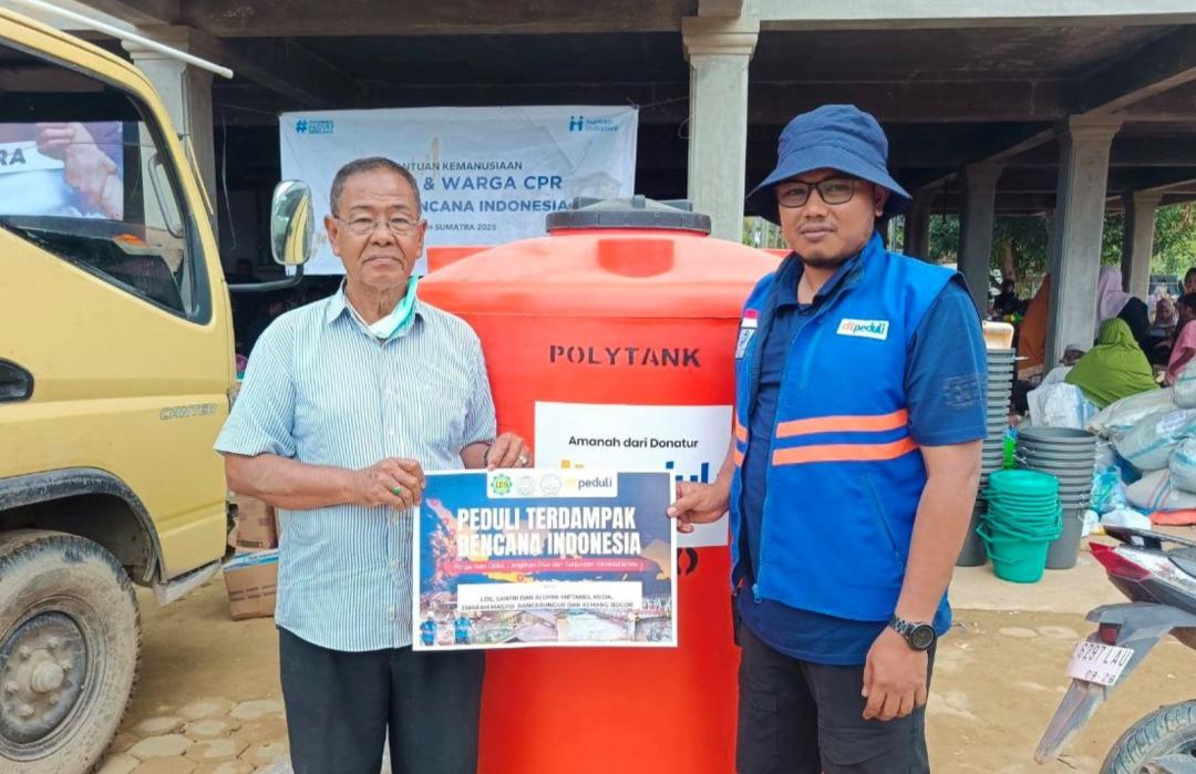 Water Storage Tanks Distribution in Pidie Jaya